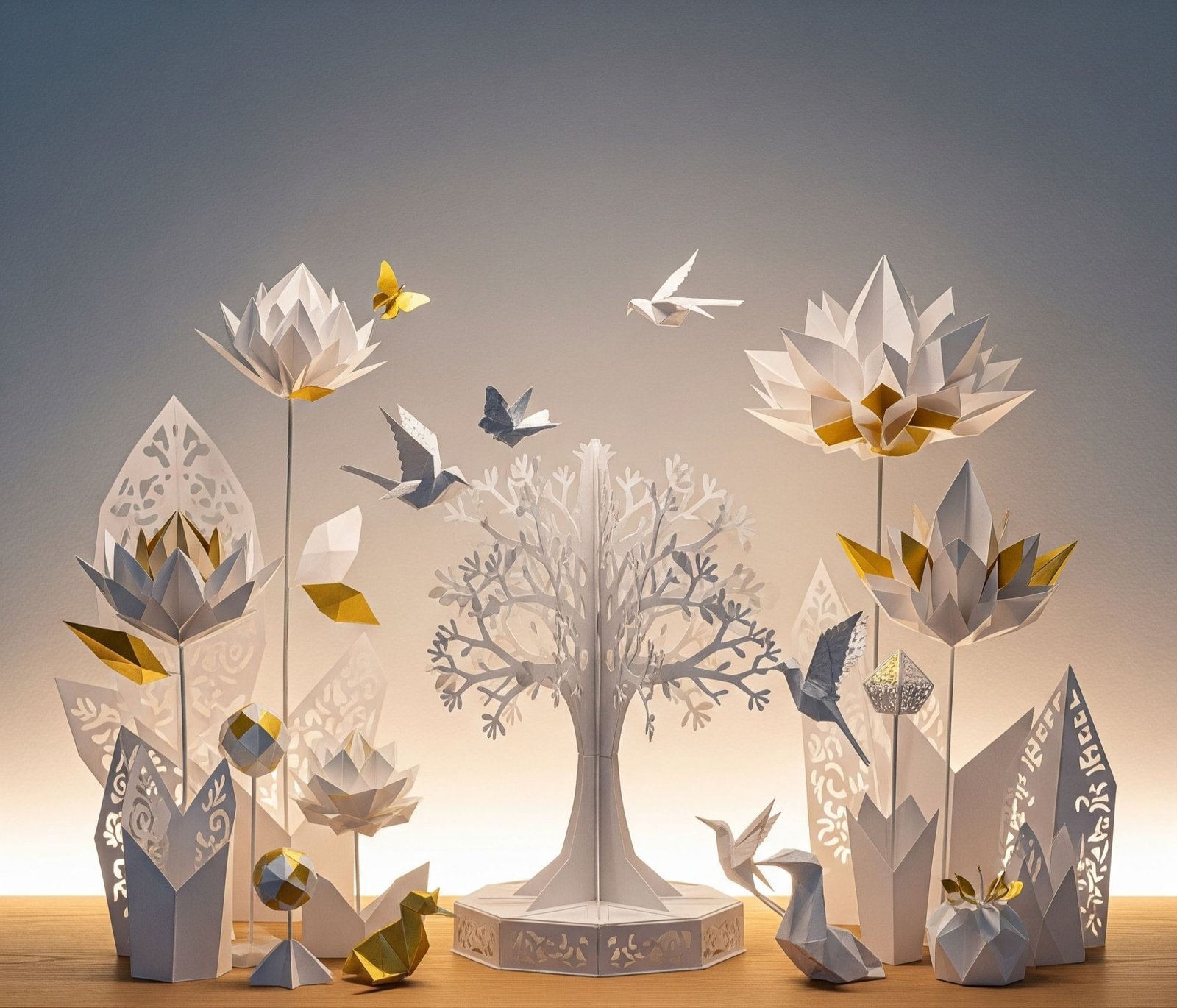 Lovi Tree paper decorations